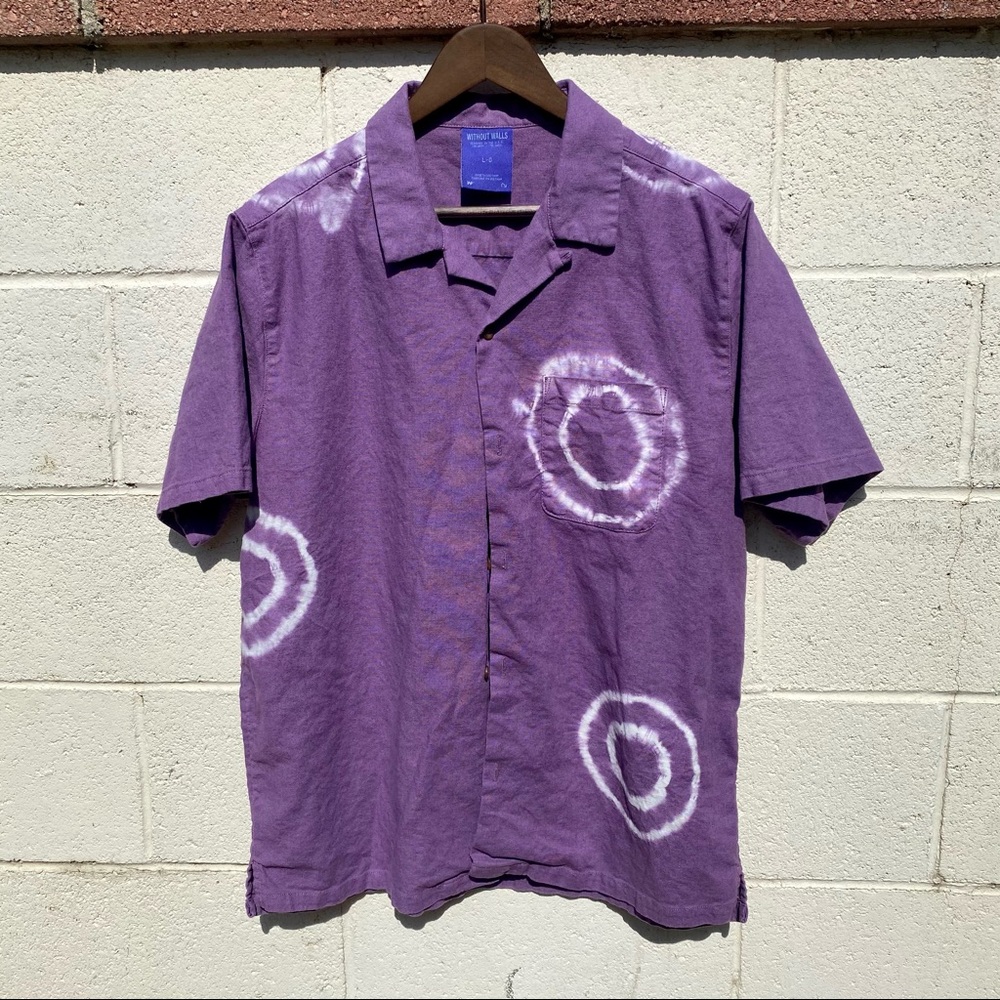 Urban Outfitters Men’s Tie Dye button up